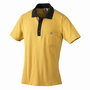 ESD-Polo Pique Shirt ocker/schwarz