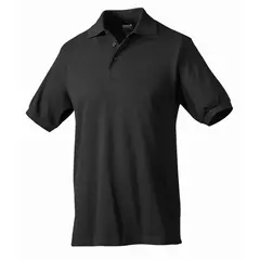 Polo-Shirt schwarz 180g