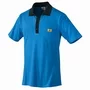 ESD-Polo Pique Shirt hellblau-schwarz