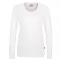 Damen T-Shirt langarm Hakro 178 weiß