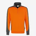 ZIP-Sweatshirt 476 orange-anthrazit Gr.S