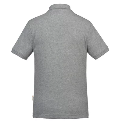 Polo-Shirt Hakro GOTS-Organic 831 grau meliert