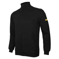 EPA-Sweat-Jacke schwarz 300g