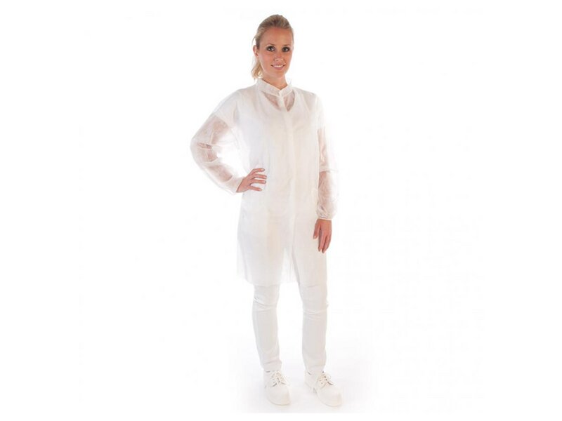 Produktbild Besucherkittel Polypropylen weiß Gr.XL