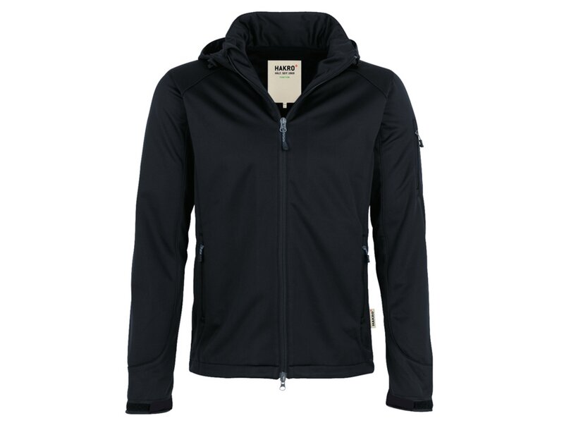 HAKRO Softshelljacke Ontario schwarz