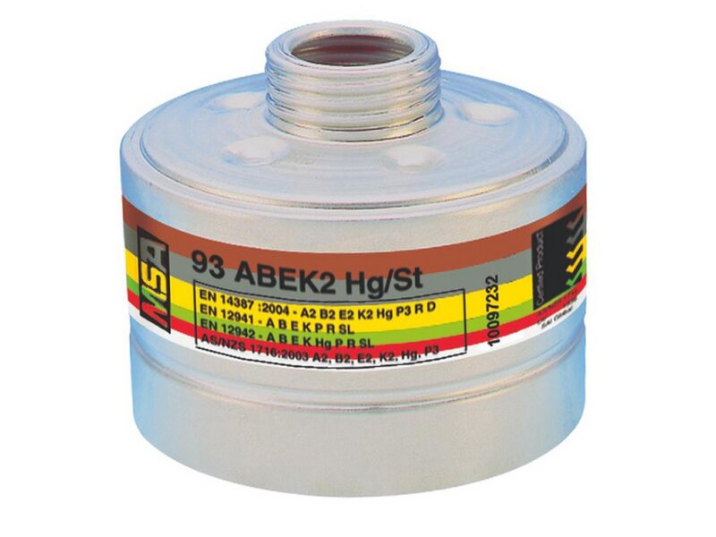Produktbild MSA Kombifilter 93 ABEK2 Hg-P3