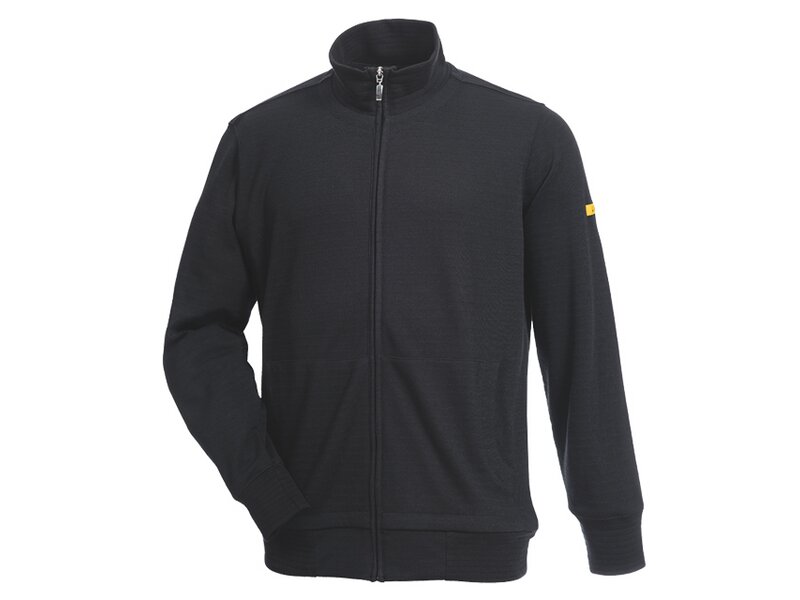 Produktbild ESD-Sweat-Jacke schwarz Gr.S