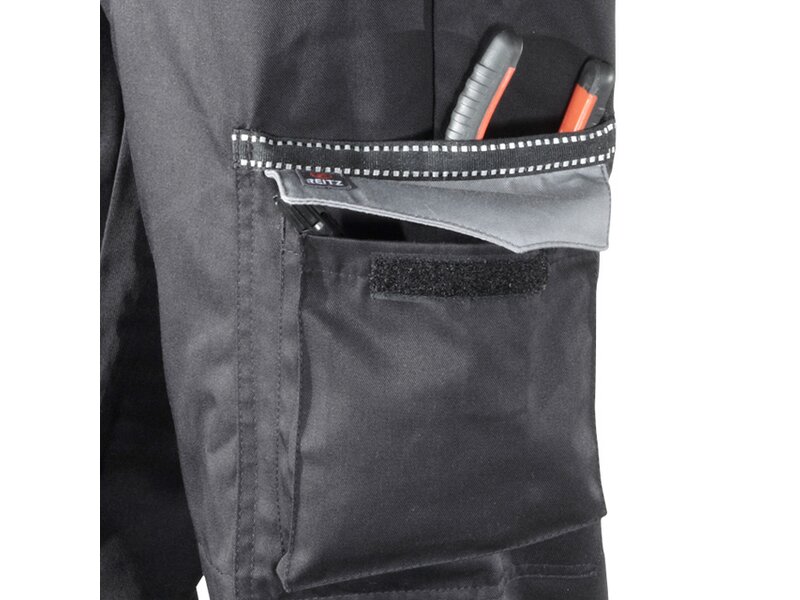 Produktbild Latzhose INNOVATION schwarz-grau 25