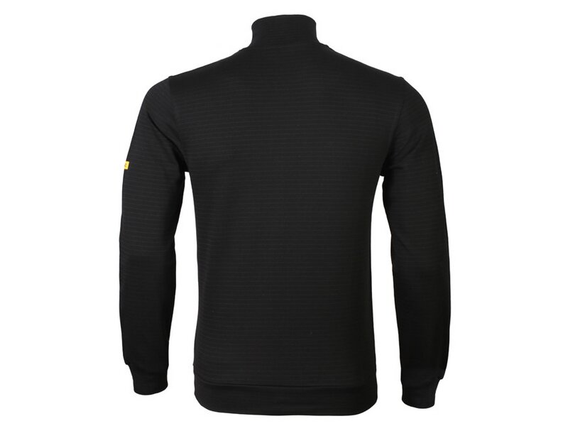 Produktbild ESD-Sweat-Jacke schwarz 300g Gr.XS