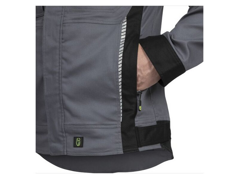 Produktbild Bundjacke FlexLine grau-schwarz 5XL