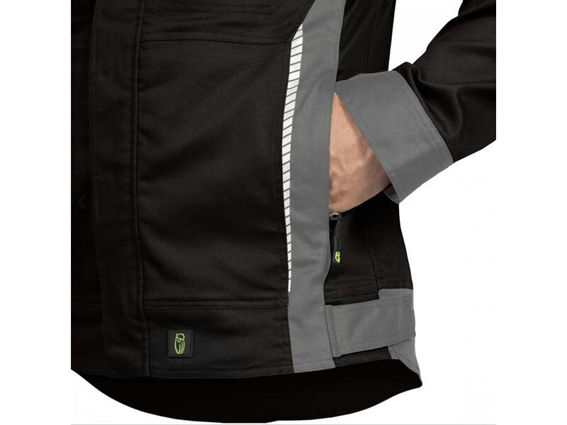 Produktbild Bundjacke FlexLine schwarz-grau Gr.M