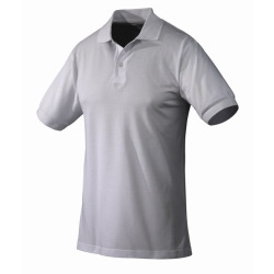 B&C Polo-Shirt 100% BW weiß 180g