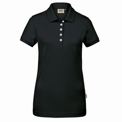 Damen-Polo-Shirt Gots-Organic Hakro 231 schwarz