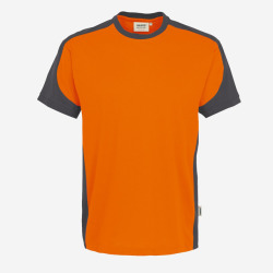 T-Shirt Hakro 290 orange-anthrazit