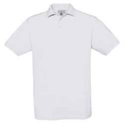Polo-Shirt 100% Baumwolle weiß