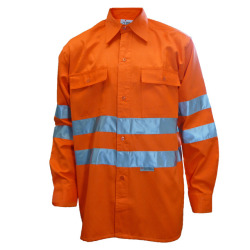 Warnschutz-Hemd orange EN 471